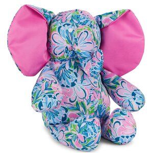 NIP Lilly Pulitzer Kids Minnie Elephant in Gecko Green Tiger Sunrise